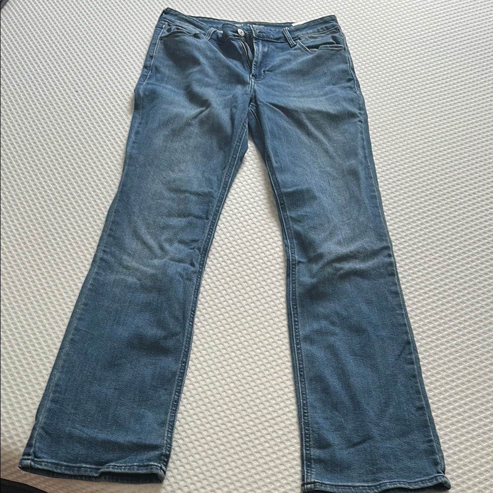 Old Navy Blue Boot Cut Jeans Classic Style